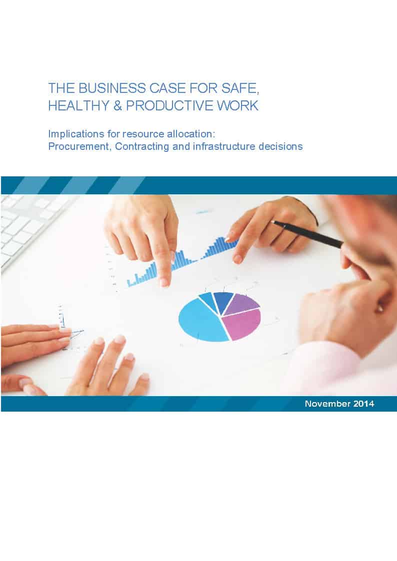 cover of business-case-for-safe-healthy-productive-work