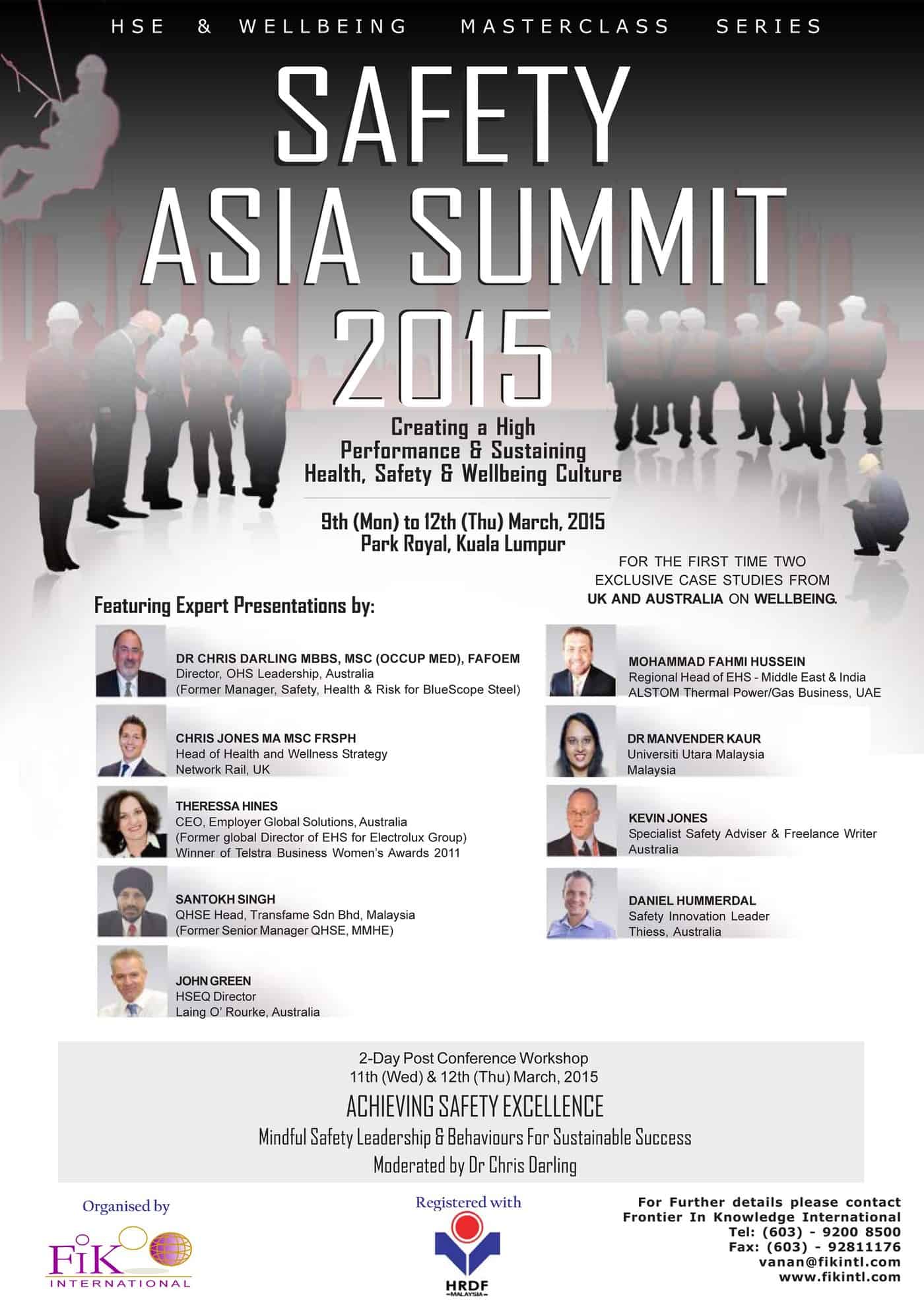 Safety Summit Asia-KL-9th12Mar2015